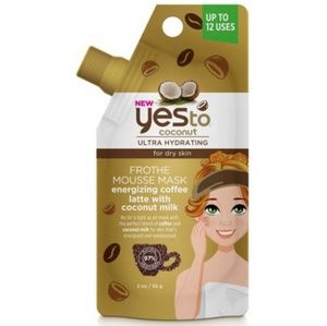 New! Yes To Coconut Frothe Mousse Face Mask